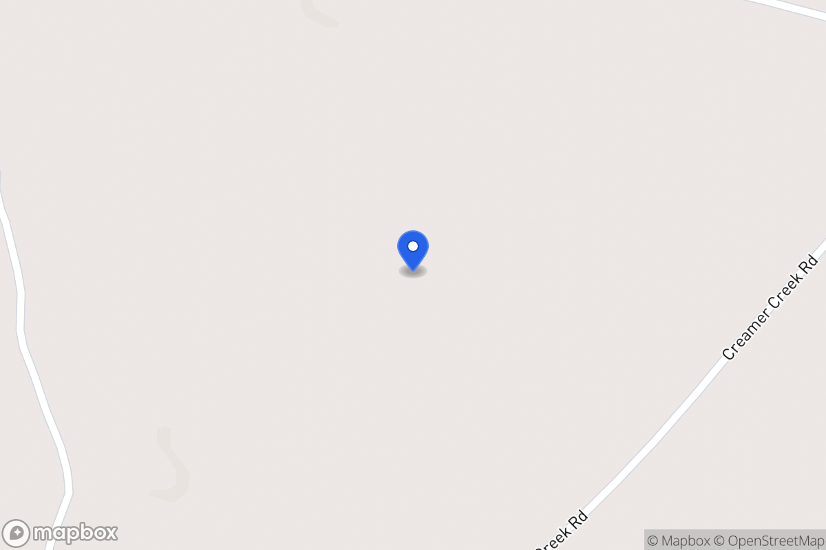 Map of 4904  Creamer Creek Rd , Hostyn Area,, Hostyn Area