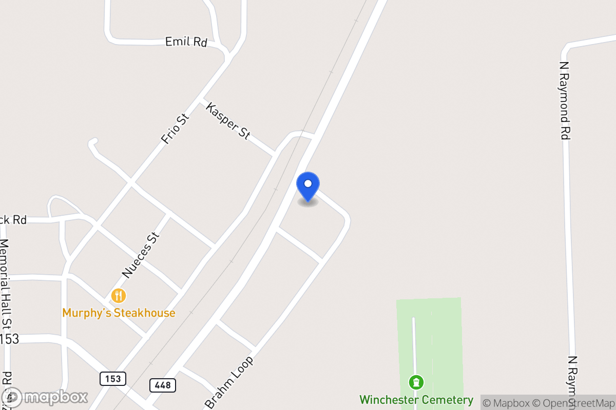Map of 504  Fm 448 , Winchester,  78945, Winchester