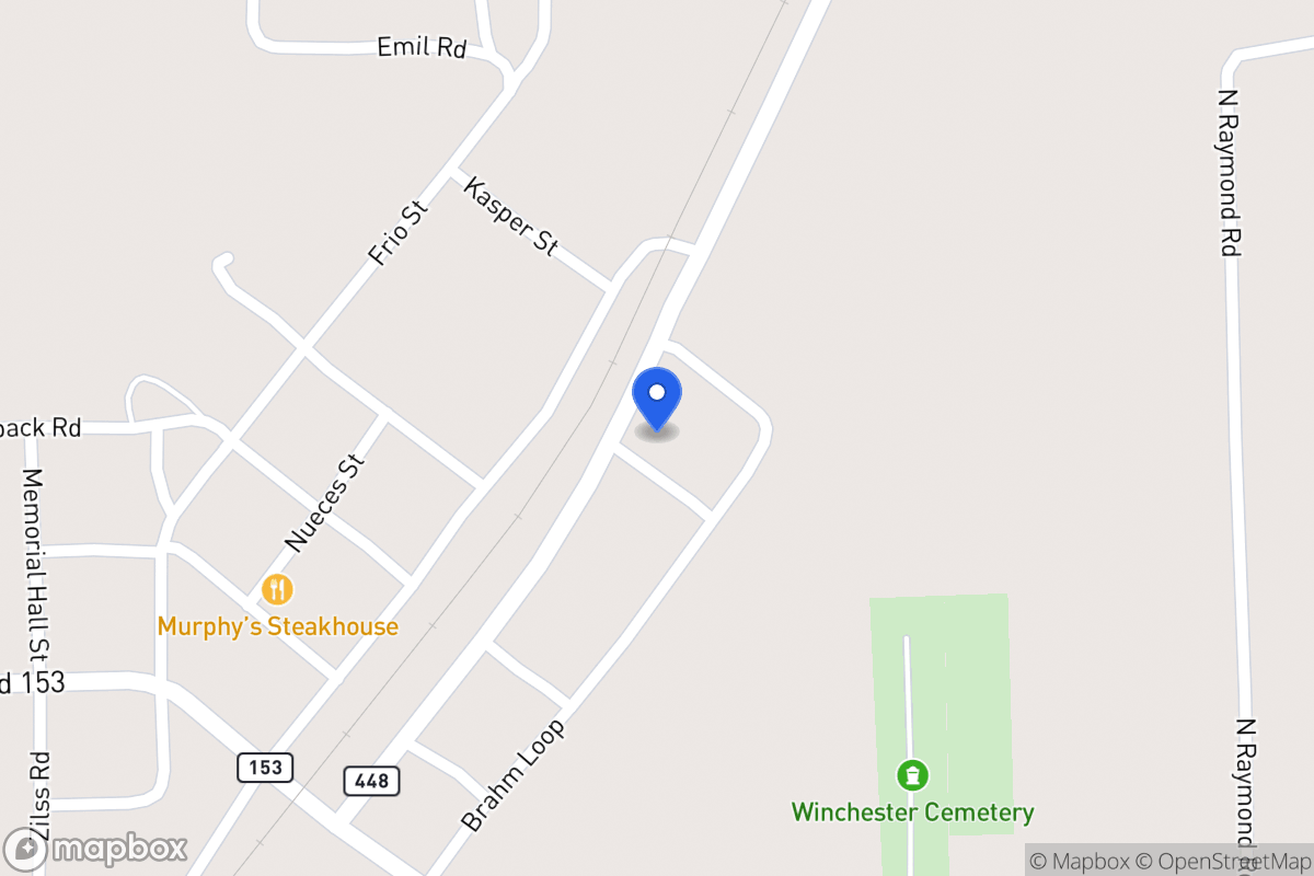 Map of Fm 448 & Serbin St , Winchester, Tx 78945, Winchester