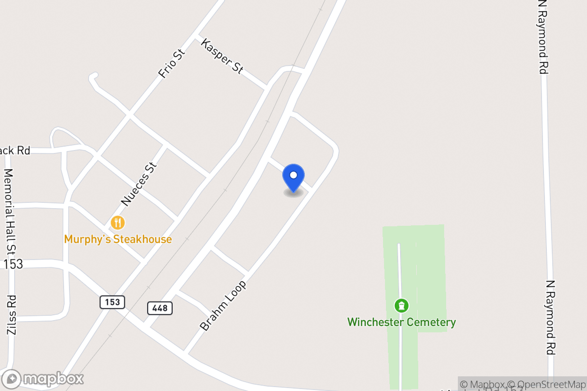 Map of Serbin St  & Brahm St , Winchester,  78945, Winchester