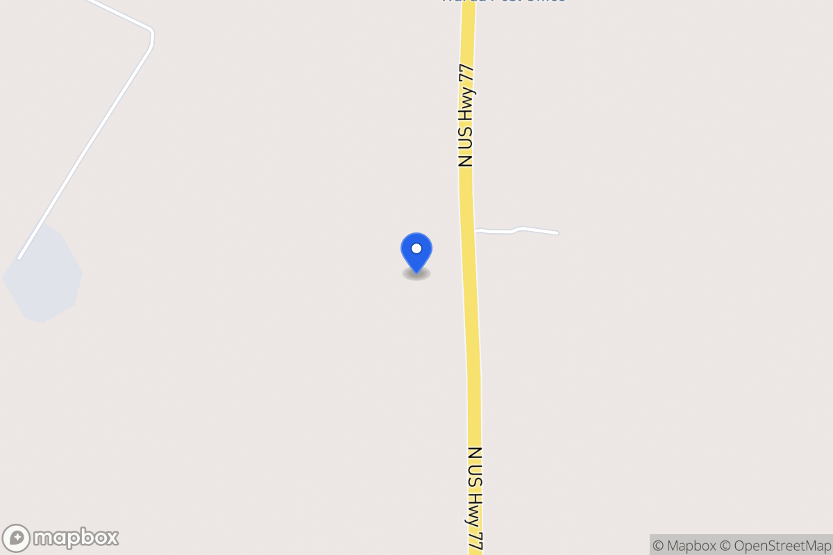 Map of 5814  N Us Hwy 77 , Warda, Tx 78960, Warda