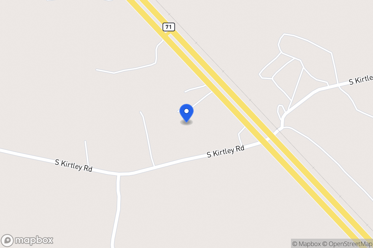 Map of 5644 E St Hwy 71 , Kirtley Area, Tx, Kirtley Area
