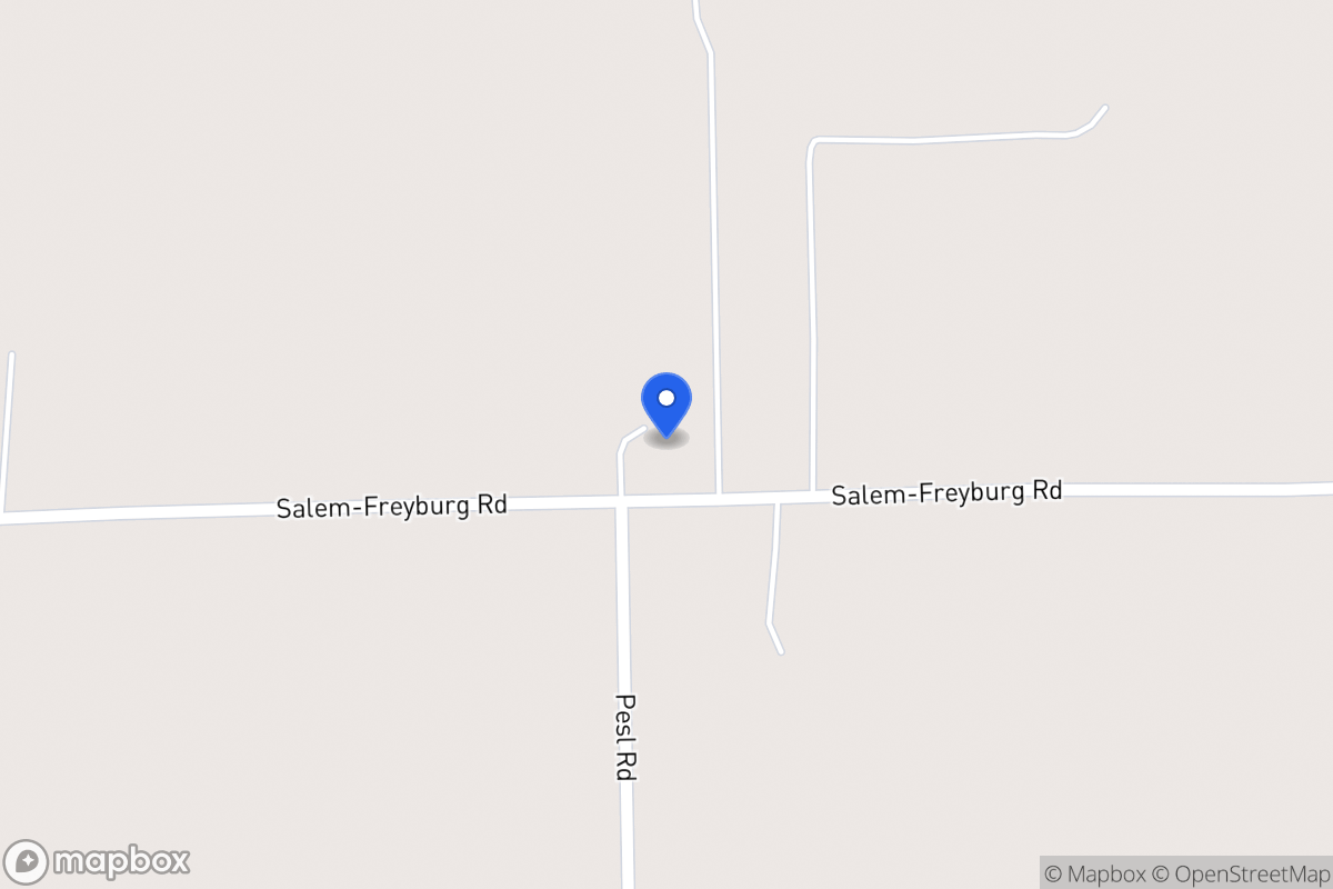 Map of 6047  Salem - Freyburg Rd , Freyburg Area, Tx, Freyburg Area