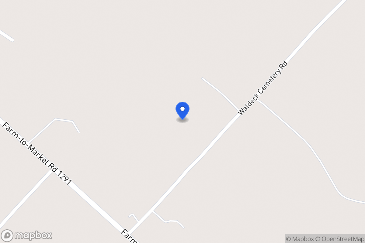 Map of 7831  Waldeck Cemetery Rd , Waldeck Area,, Waldeck Area