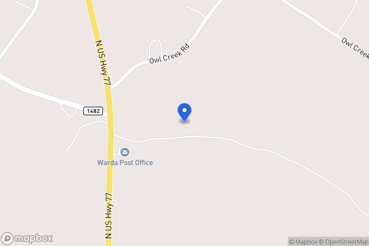 Map of 5421  Hwy 77 N , Warda Area,, Warda Area