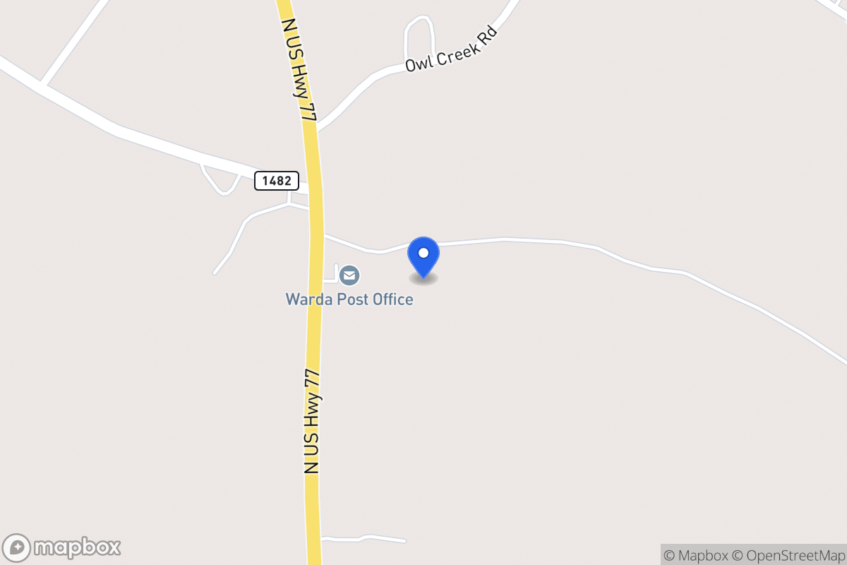 Map of 5603  Hwy 77 , Warda Area, Tx, Warda Area