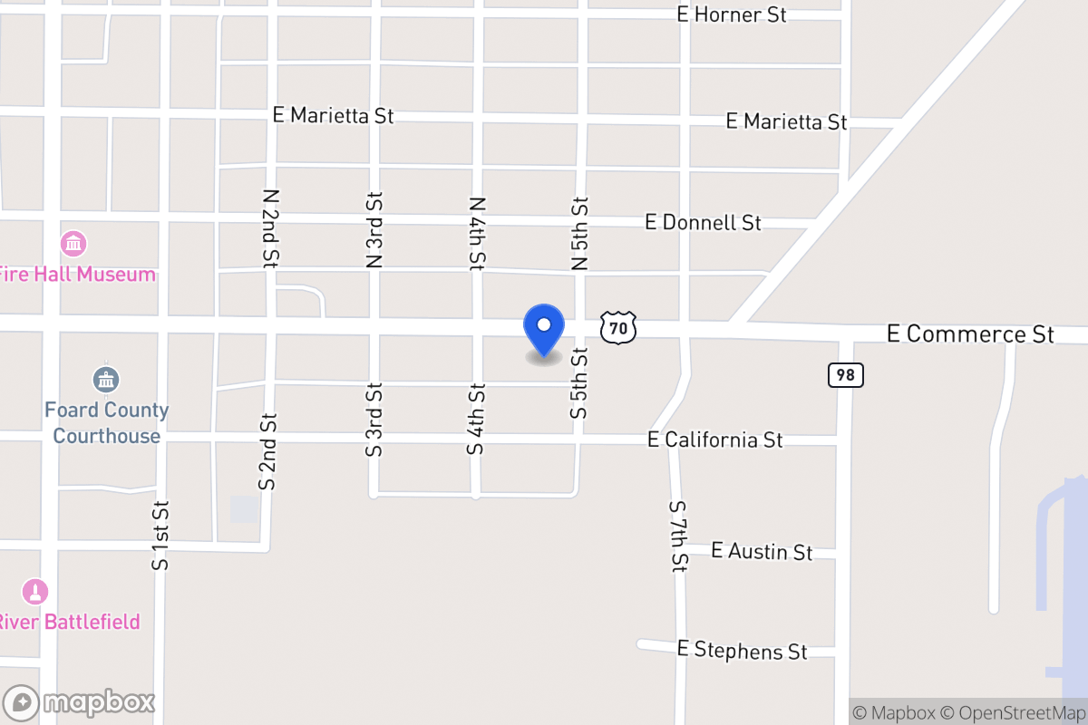 Map of , ,