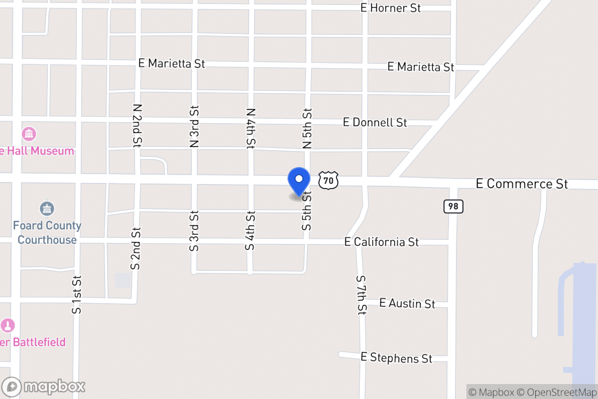 Map of , ,