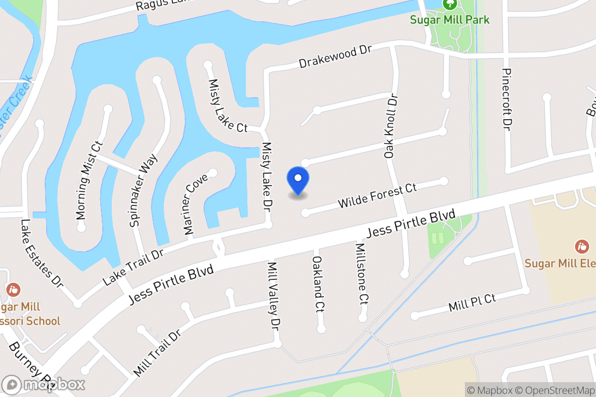Map of 13926  Wilde Forest Ct, Sugar Land, Tx 77498, Sugar Land