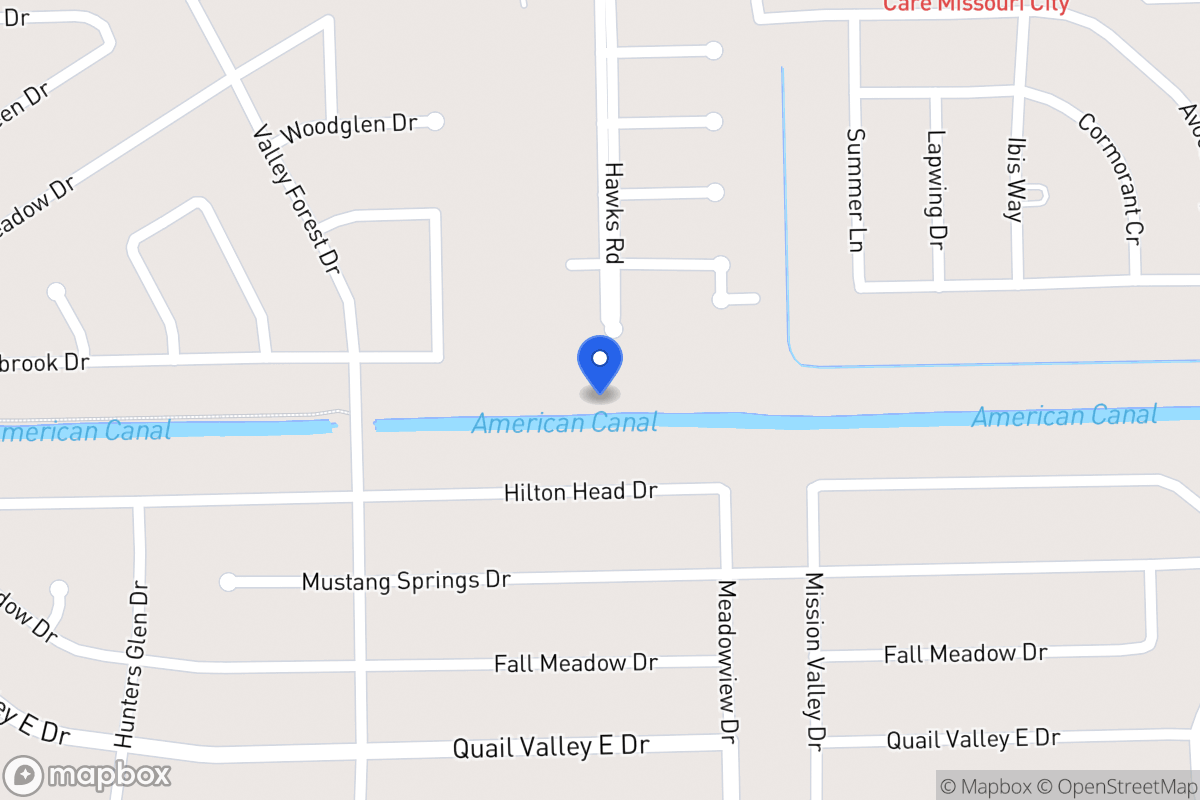 Map of Valley Forest Dr, Missouri City, Tx 77489, Missouri City