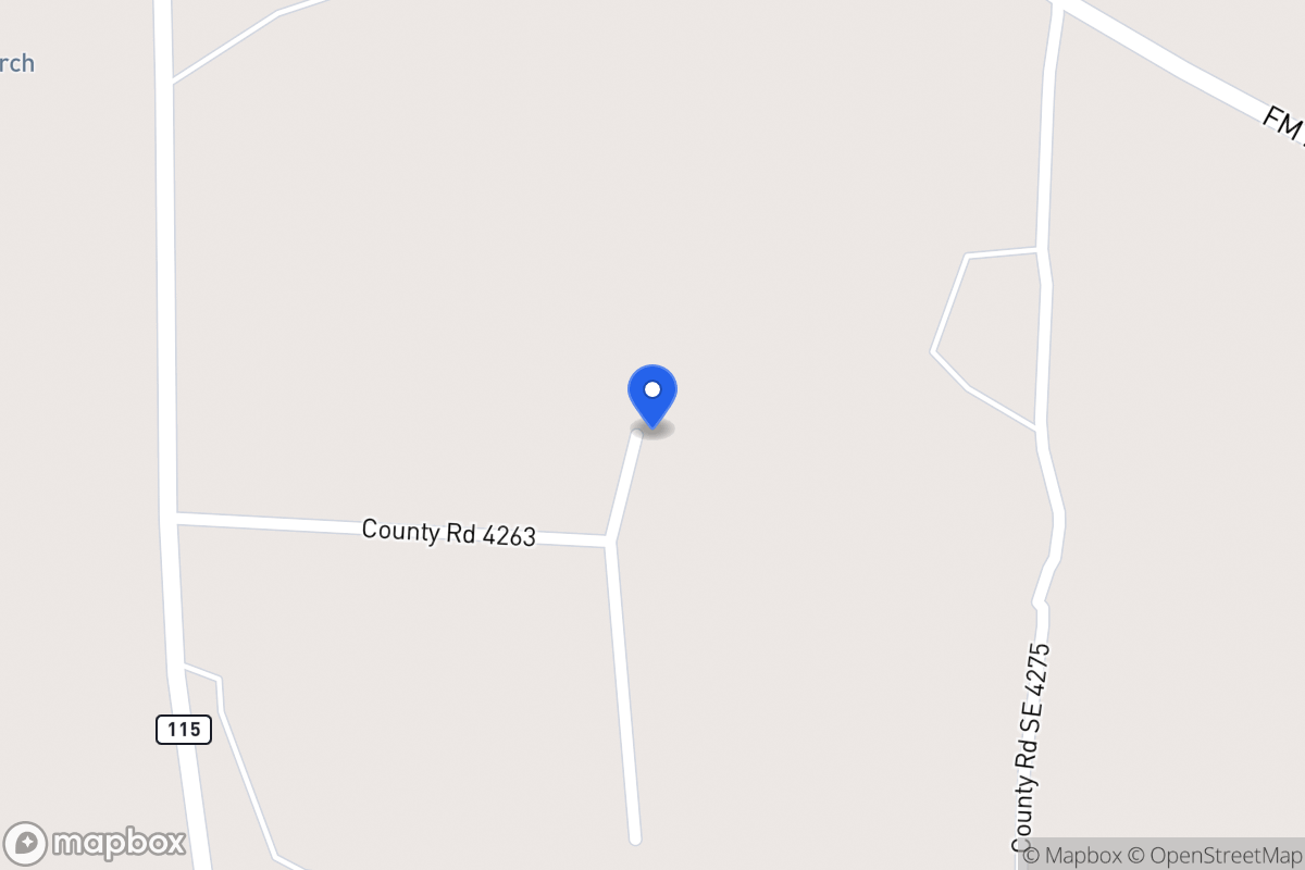 Map of 157  Quail Valley Road , Mount Vernon, Tx 75457, Mount Vernon