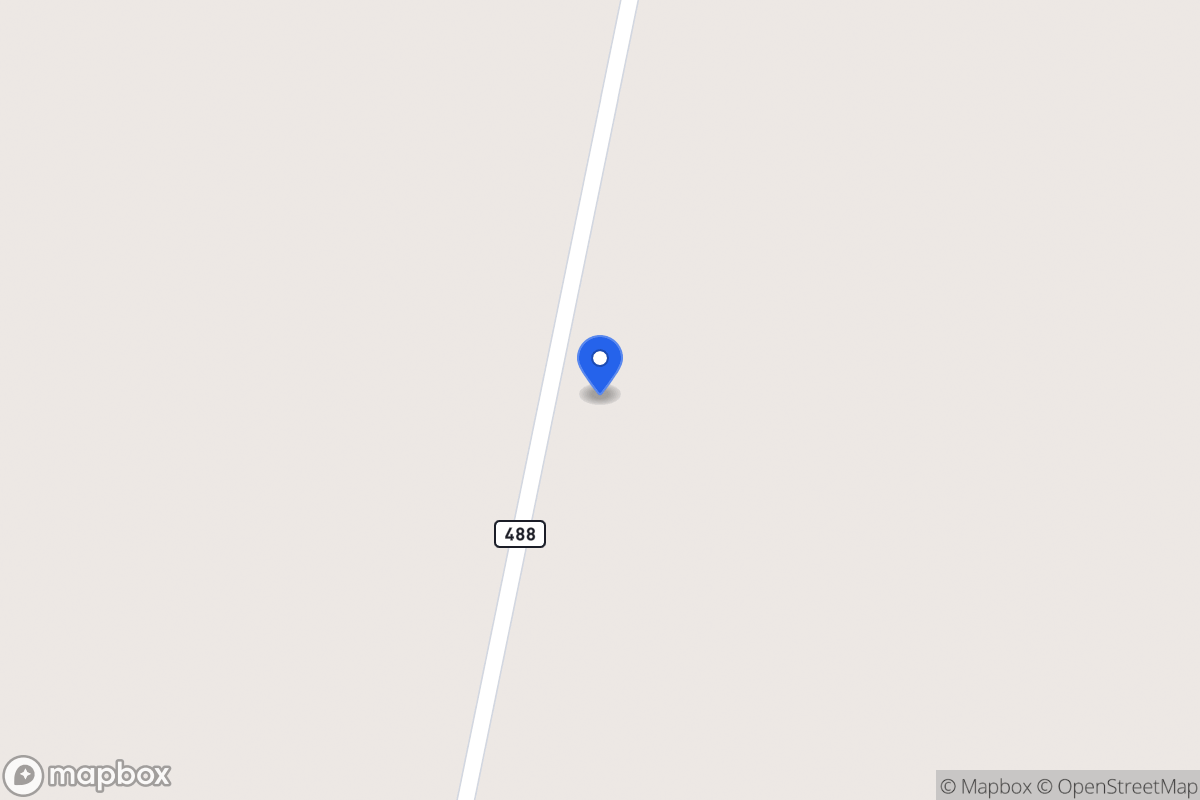 Map of 1050  Fm 488 , Fairfield, Tx 75840, Fairfield