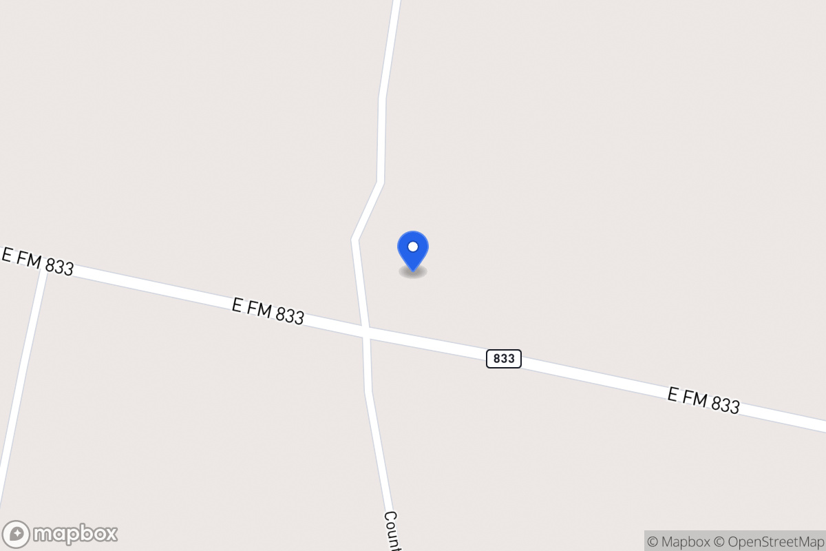 Map of Fm 833 , Fairfield, Tx 75840, Fairfield