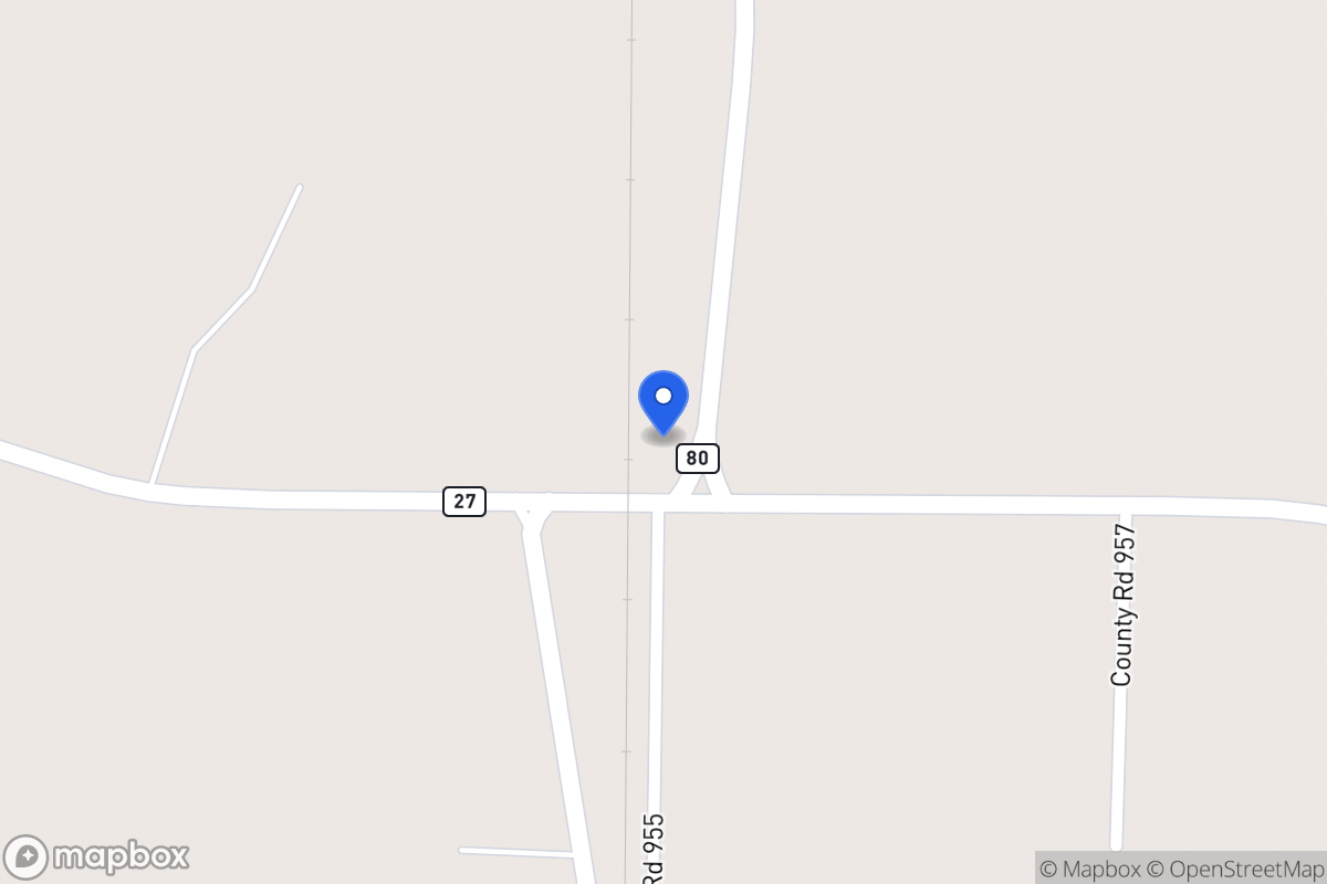 Map of 841  Fm 80 , Wortham, Tx 76693, Wortham