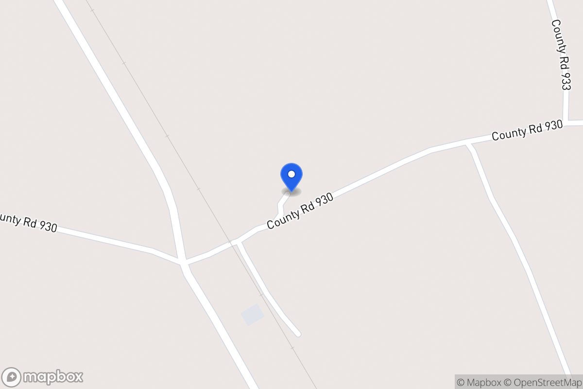 Map of 828  Fcr 930 , Teague, Tx 75860, Teague