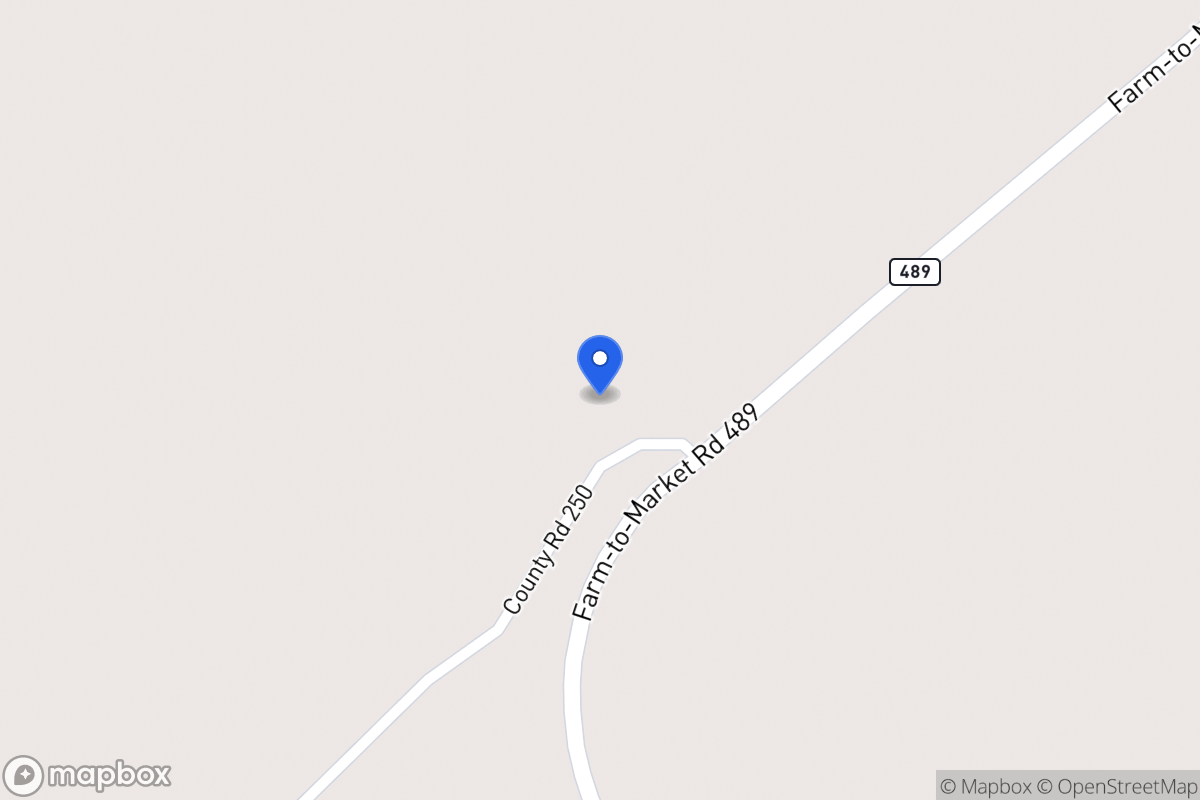 Map of 265  Fcr 250 , Oakwood, Tx 75855, Oakwood