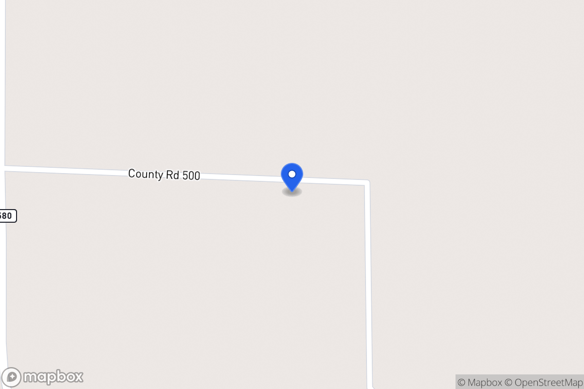 Map of 160  Fcr 500 , Fairfield, Tx 75840, Fairfield
