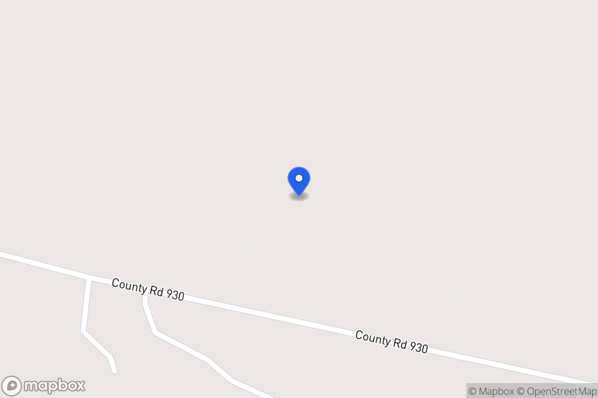 Map of 930  Fcr 930 , Teague, Tx 75860, Teague