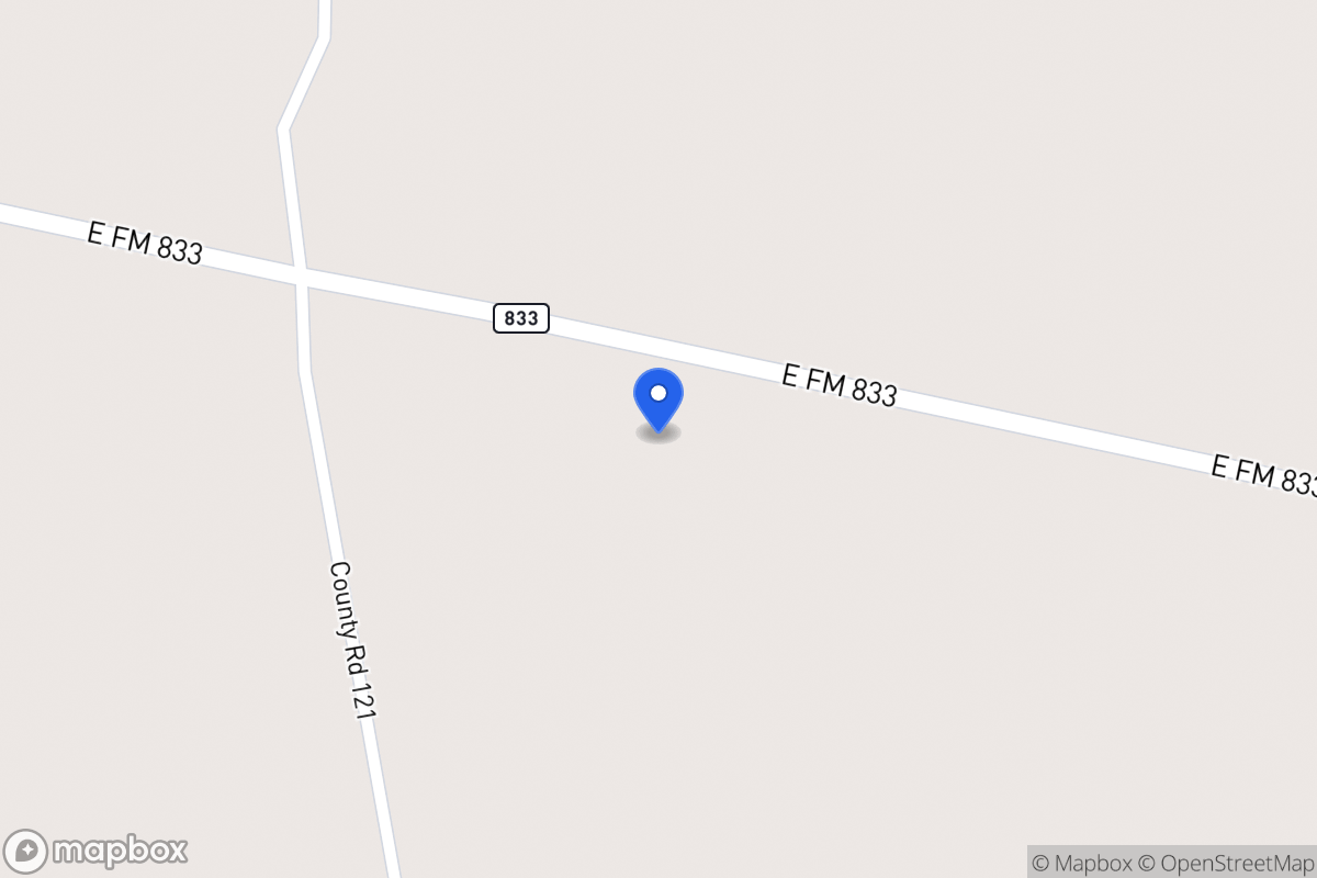 Map of Fm 833 , Fairfield, Tx 75840, Fairfield