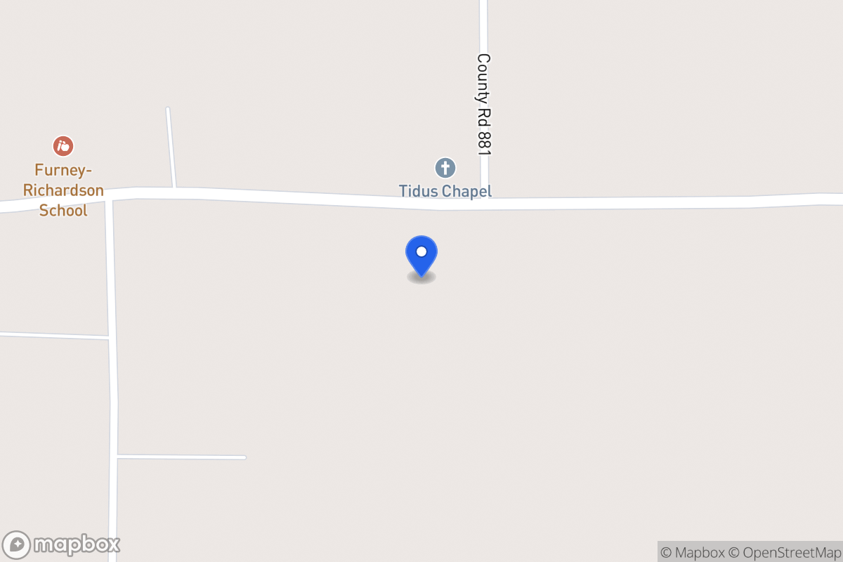 Map of 291  Fm 1365 , Teague, Tx 75860, Teague