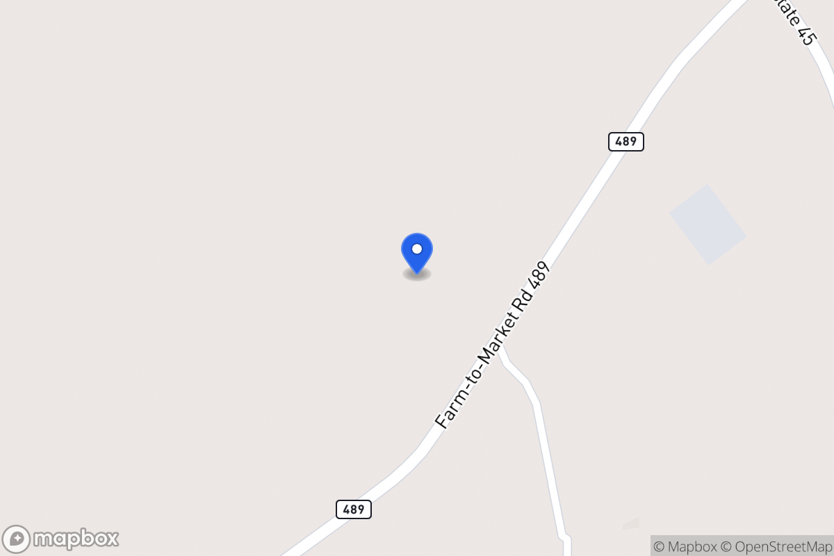 Map of Fm 489 , Teague, Tx 75860, Teague