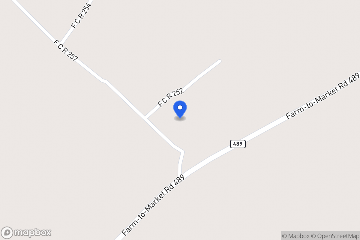 Map of 108  Fcr 257 , Oakwood, Tx 75855, Oakwood