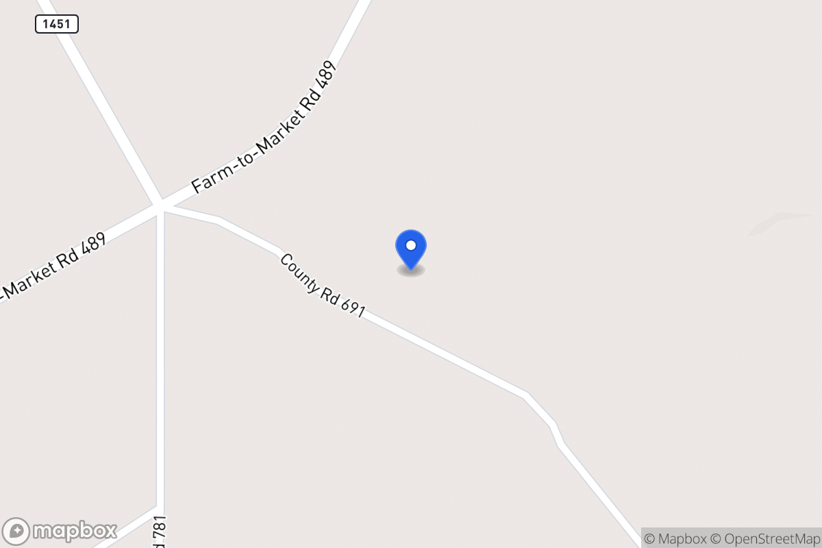 Map of 111  Fcr 691 , Teague, Tx 75860, Teague