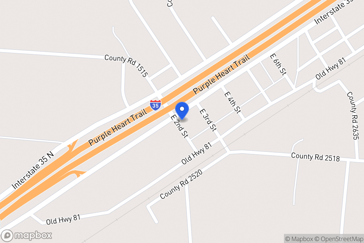 Map of 12920 N Ih 35/Cr 2571, Moore, Tx 78057, Moore