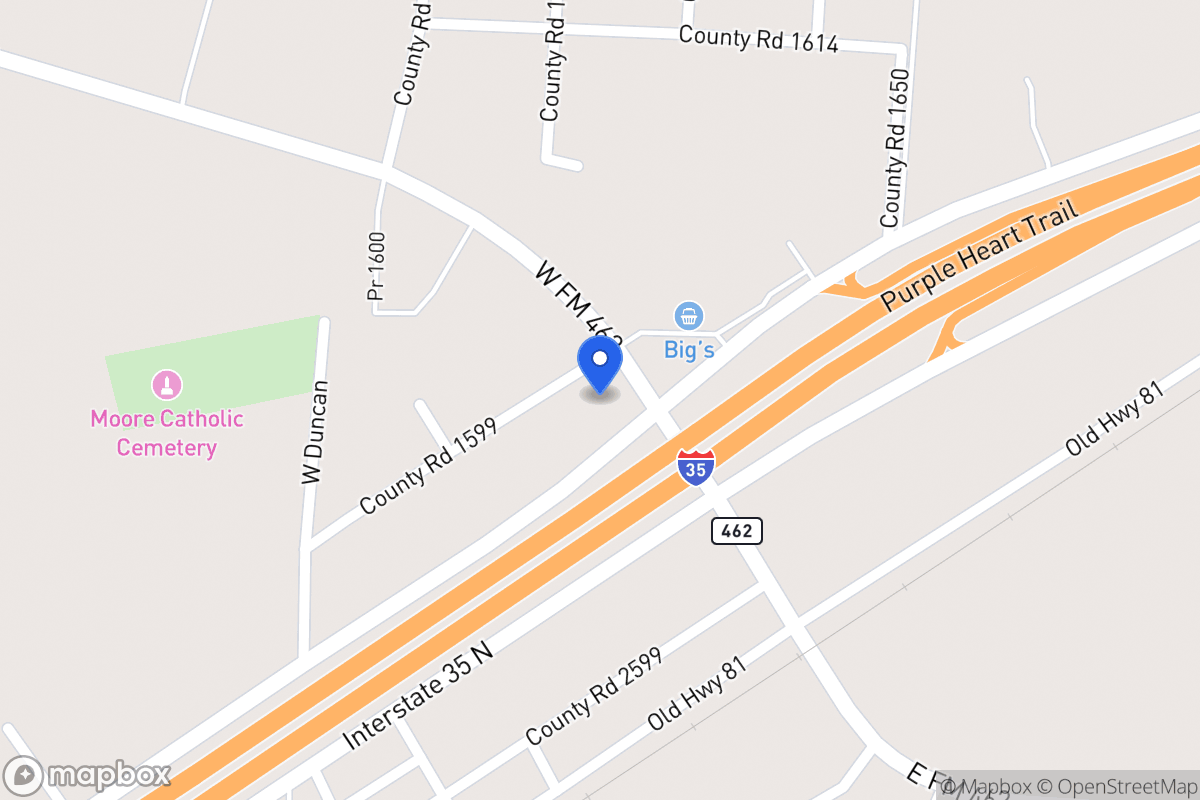 Map of , ,