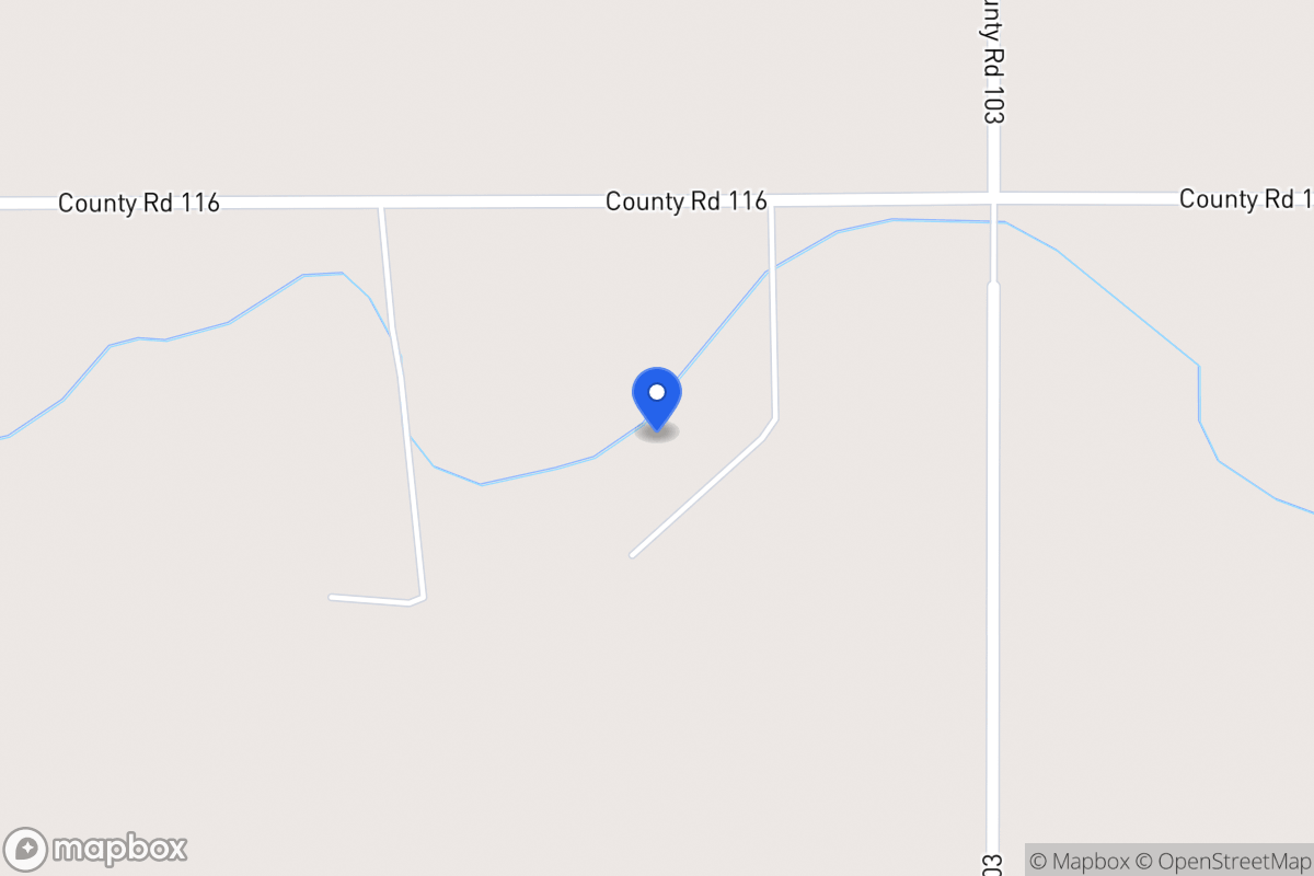 Map of 174 Cr 116 , , Tx