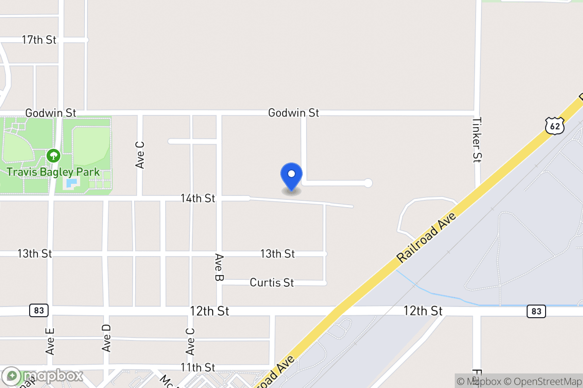 Map of 103  14th St , , Tx