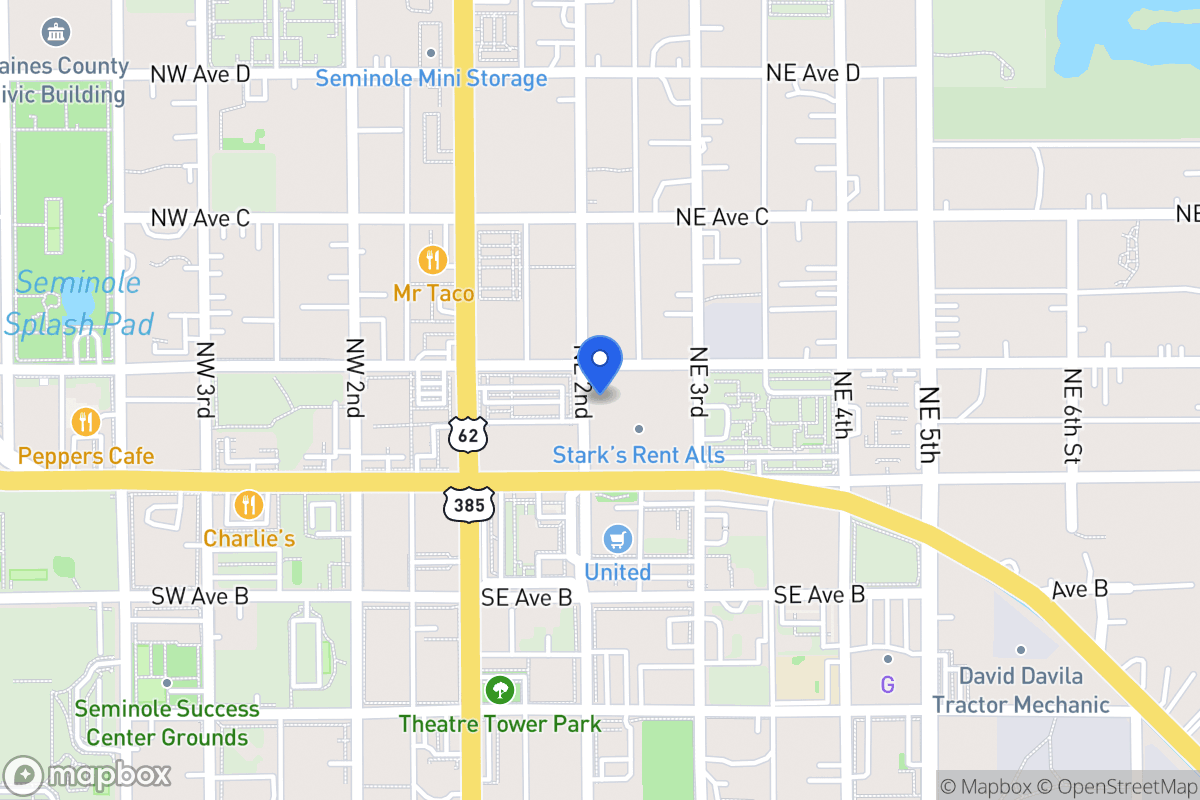 Map of 103 Ne Ave B , , Tx