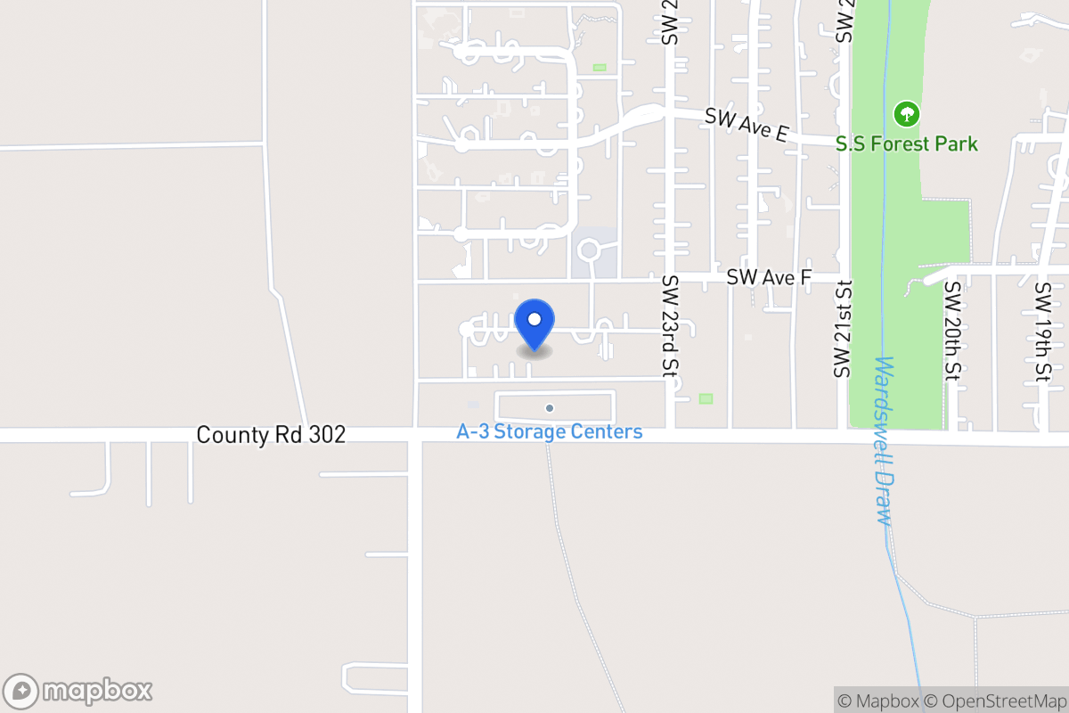Map of 2311 Sw Ave F  , , Tx