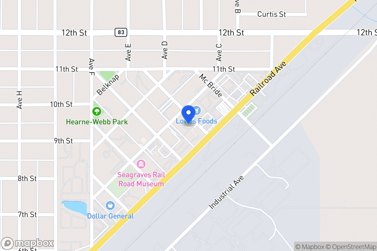 Map of Ot Seagraves , , Tx
