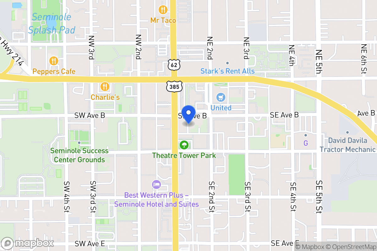 Map of 207 S Main , , Tx