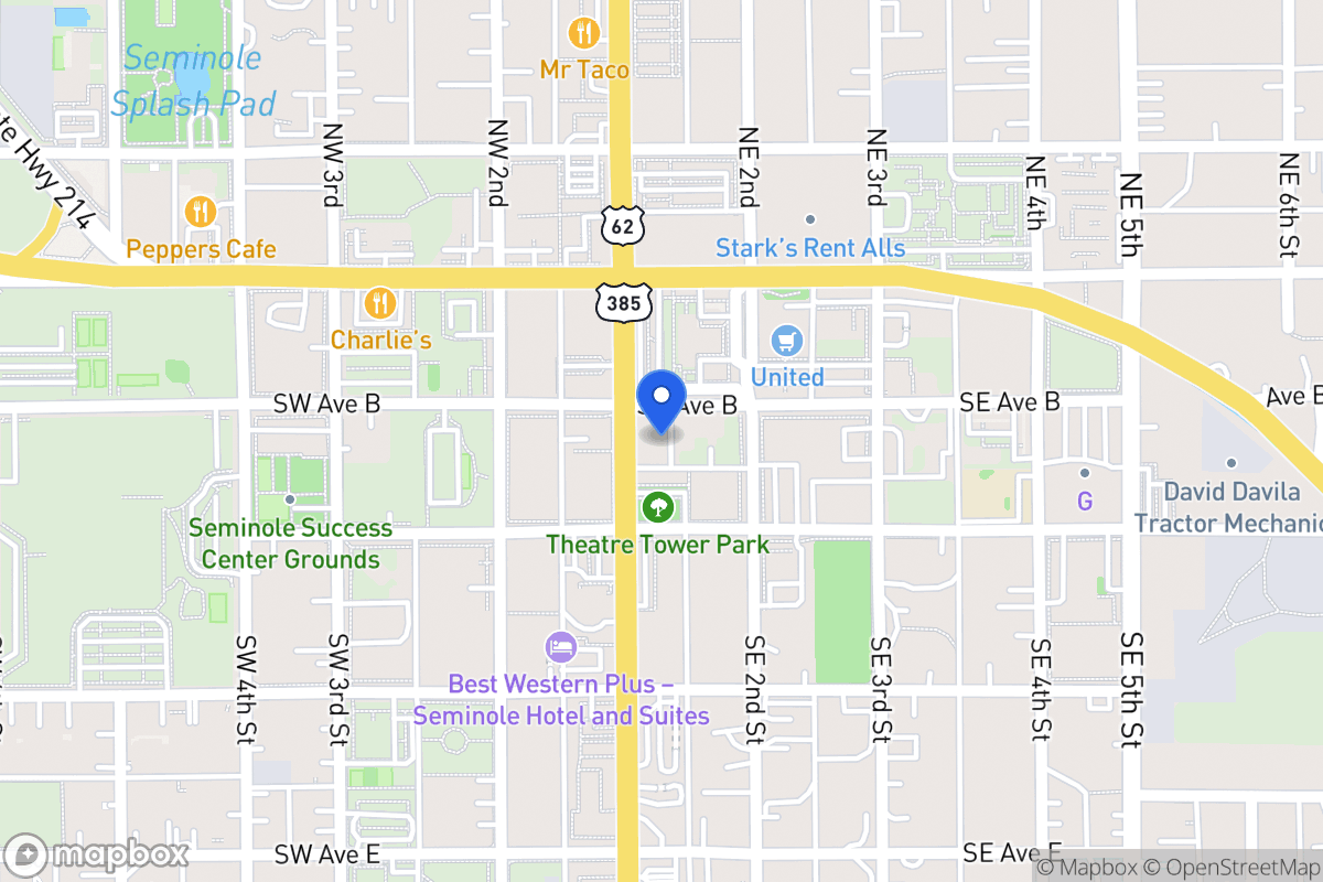 Map of 209 S Main , , Tx