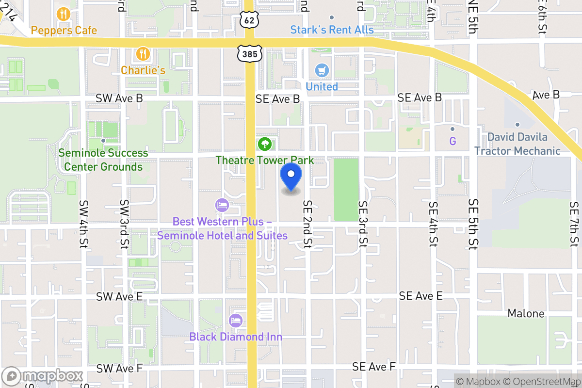 Map of 306 Se 2nd , , Tx