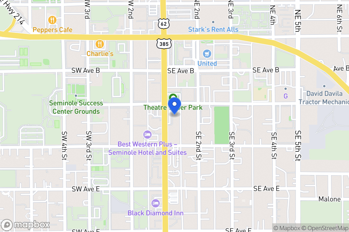 Map of 305 S Main , , Tx