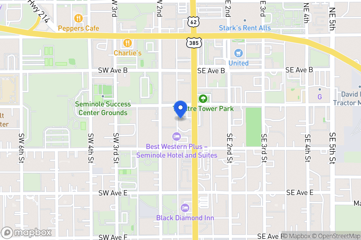 Map of 302 S Main , , Tx