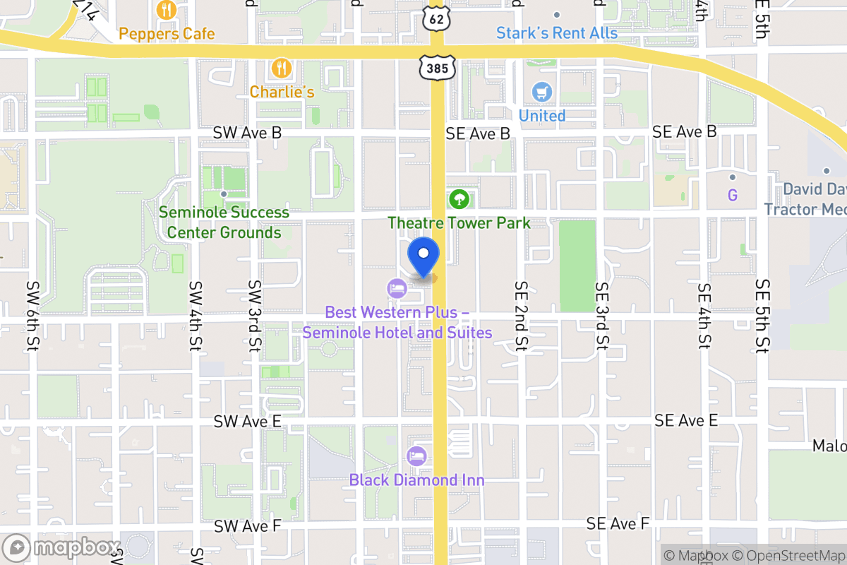 Map of 308 S Main , , Tx