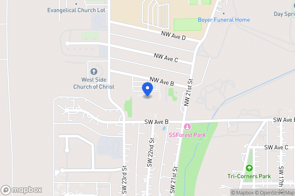 Map of F. J Young Elementary , Seminole, Tx, Seminole