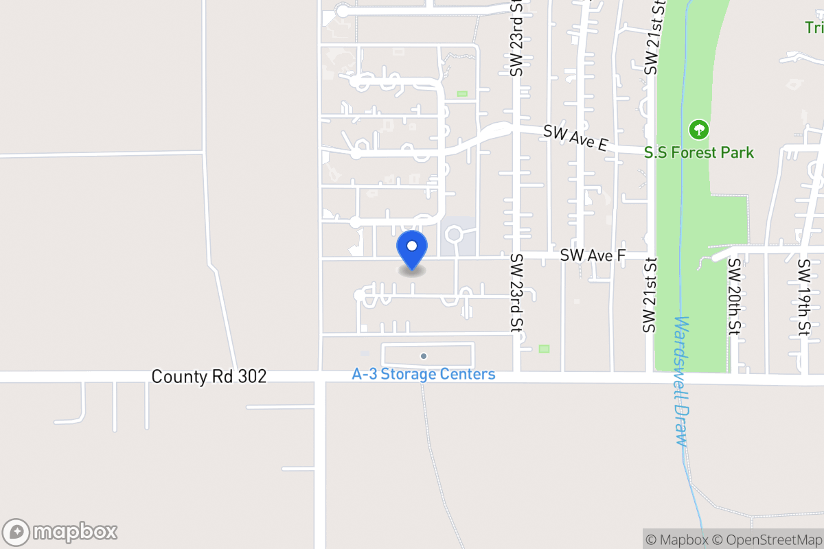 Map of 2310 Sw Ave F , , Tx