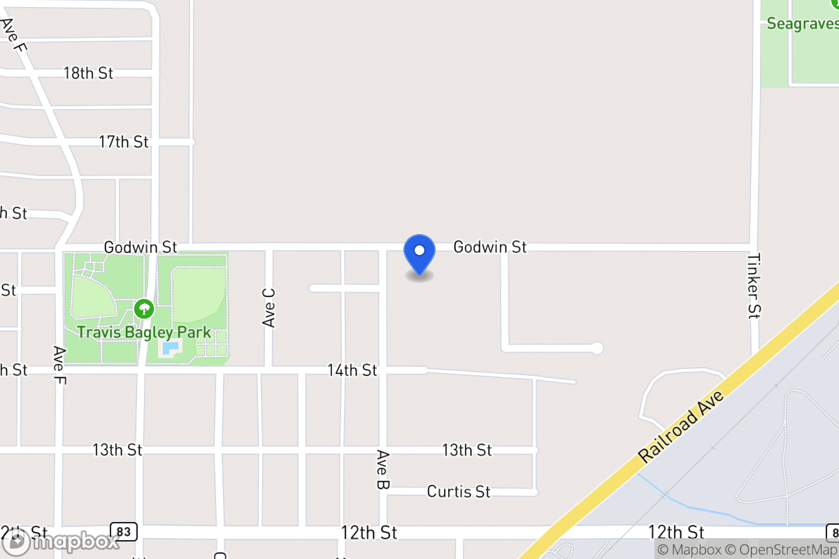Map of 109  15th St , , Tx