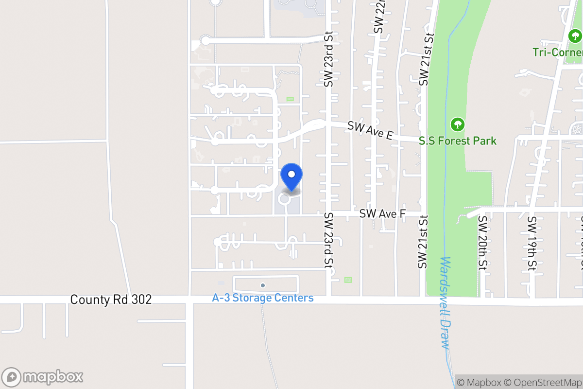 Map of Oakridge Addition , , Tx