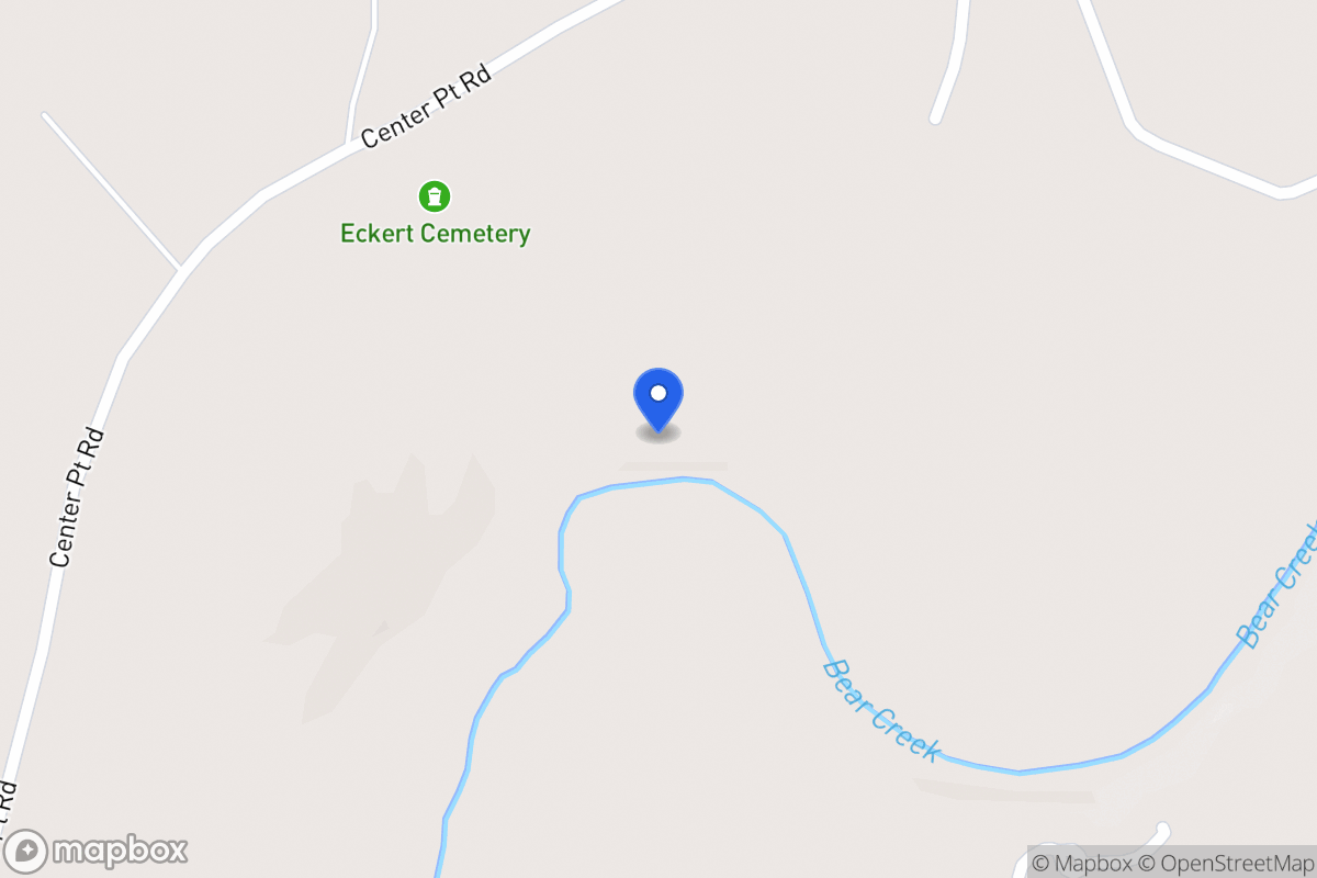 Map of 3399  Center Point Rd, , Tx