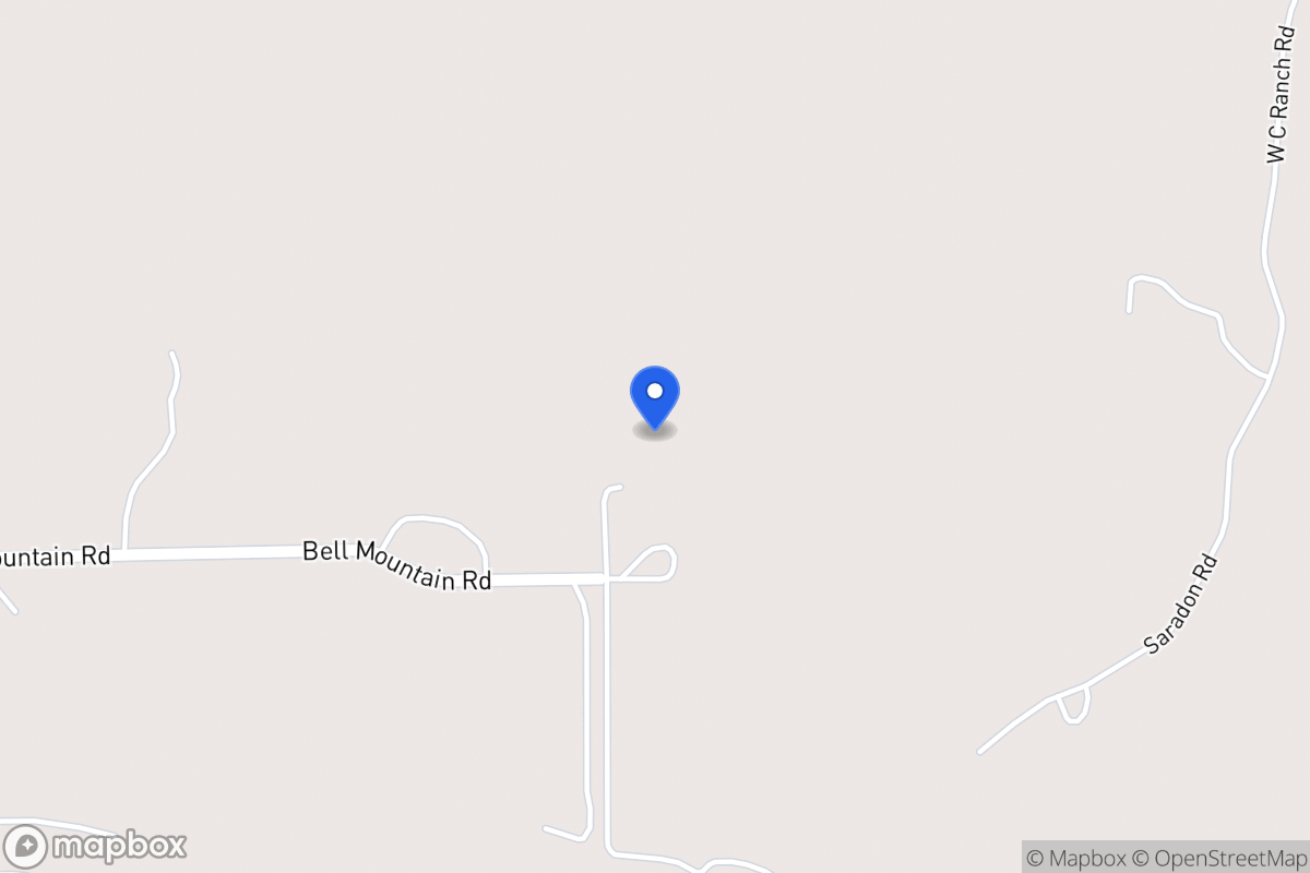 Map of 463  Bell Mountain Rd, Off N St Hwy 16, Tx, Off N St Hwy 16
