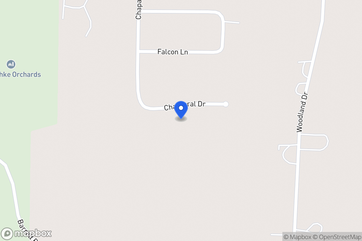 Map of 542  Chaparral Dr, Off E Us Hwy 290, Tx, Off E Us Hwy 290