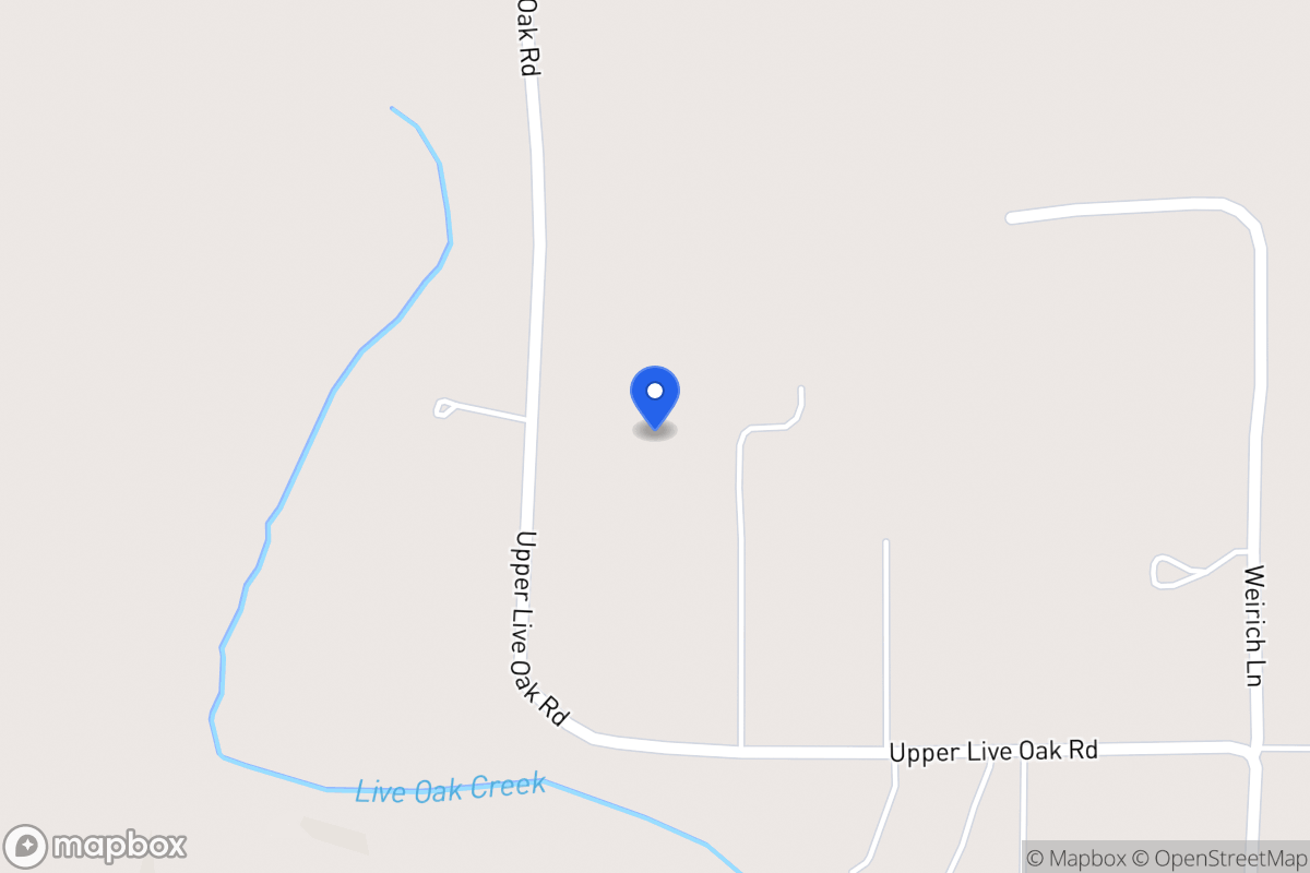 Map of 1519  Upper Liveoak Rd, , Tx