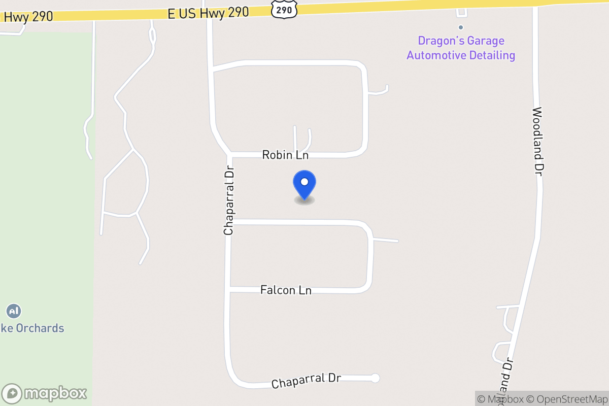 Map of 83  Falcon Ln, & 115 (Apt), Tx, & 115 (Apt)