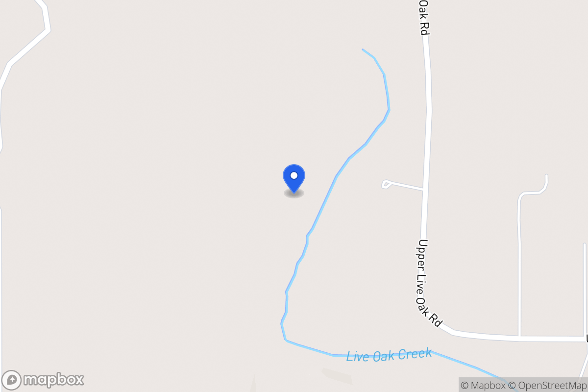 Map of 1554  Upper Liveoak Rd, ,
